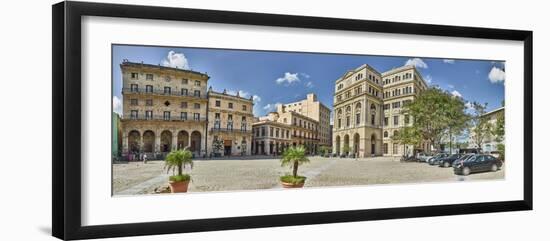 Buildings at San Francisco Square, Havana, Cuba-null-Framed Photographic Print