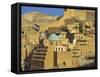 Buildings at the Mar Saba Orthodox Monastery Near Bethlehem, Judean Desert, Israel, Middle East-Simanor Eitan-Framed Stretched Canvas