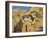 Buildings at the Mar Saba Orthodox Monastery Near Bethlehem, Judean Desert, Israel, Middle East-Simanor Eitan-Framed Photographic Print