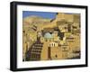 Buildings at the Mar Saba Orthodox Monastery Near Bethlehem, Judean Desert, Israel, Middle East-Simanor Eitan-Framed Photographic Print