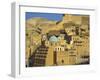 Buildings at the Mar Saba Orthodox Monastery Near Bethlehem, Judean Desert, Israel, Middle East-Simanor Eitan-Framed Photographic Print