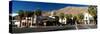 Buildings at the Roadside, Palm Springs, Riverside County, California, USA-null-Stretched Canvas