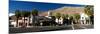 Buildings at the Roadside, Palm Springs, Riverside County, California, USA-null-Mounted Photographic Print