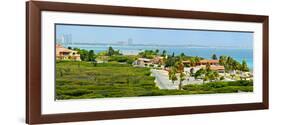 Buildings at the Waterfront, Aruba-null-Framed Photographic Print