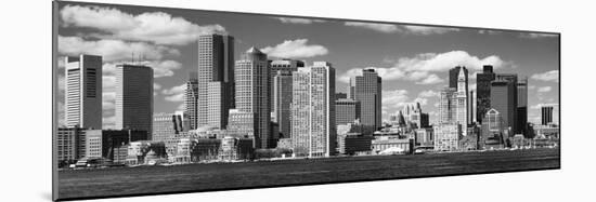 Buildings at the waterfront, Boston, Massachusetts, USA-null-Mounted Photographic Print