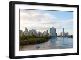 Buildings at the Waterfront, Brisbane, Queensland, Australia-null-Framed Photographic Print