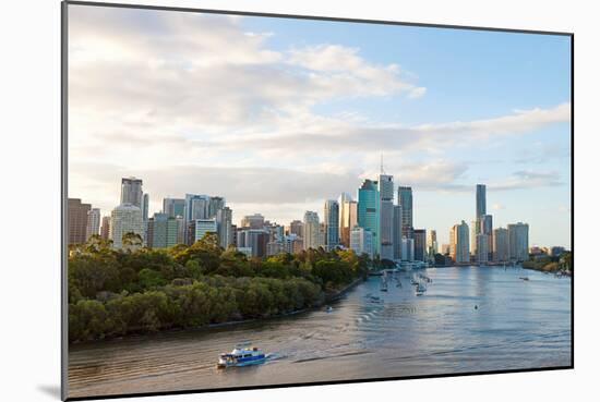 Buildings at the Waterfront, Brisbane, Queensland, Australia-null-Mounted Photographic Print