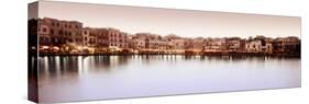 Buildings at the Waterfront, Chania, Crete, Greece-null-Stretched Canvas