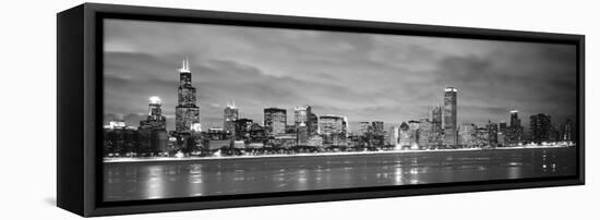 Buildings at the Waterfront, Chicago, Illinois, USA-null-Framed Stretched Canvas