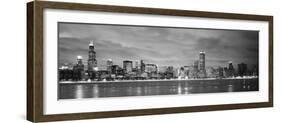 Buildings at the Waterfront, Chicago, Illinois, USA-null-Framed Photographic Print