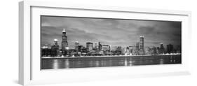 Buildings at the Waterfront, Chicago, Illinois, USA-null-Framed Photographic Print