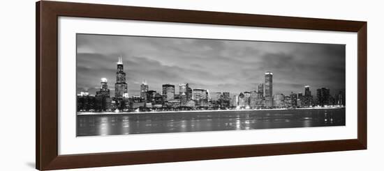 Buildings at the Waterfront, Chicago, Illinois, USA-null-Framed Photographic Print