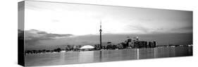 Buildings at the Waterfront, Cn Tower, Toronto, Ontario, Canada-null-Stretched Canvas