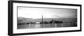Buildings at the Waterfront, Cn Tower, Toronto, Ontario, Canada-null-Framed Photographic Print