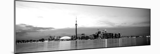 Buildings at the Waterfront, Cn Tower, Toronto, Ontario, Canada-null-Mounted Photographic Print