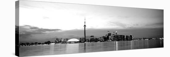 Buildings at the Waterfront, Cn Tower, Toronto, Ontario, Canada-null-Stretched Canvas