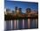 Buildings at the Waterfront, Des Moines River, Des Moines, Iowa, USA-null-Mounted Photographic Print