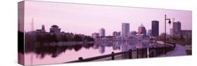 Buildings at the Waterfront, Genesee, Rochester, Monroe County, New York State, USA-null-Stretched Canvas