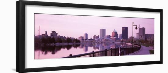 Buildings at the Waterfront, Genesee, Rochester, Monroe County, New York State, USA-null-Framed Photographic Print