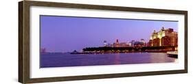 Buildings at the Waterfront, Hoboken, Hudson County, New Jersey, USA 2013-null-Framed Photographic Print