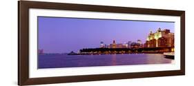 Buildings at the Waterfront, Hoboken, Hudson County, New Jersey, USA 2013-null-Framed Photographic Print
