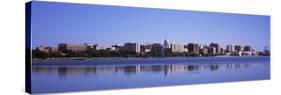 Buildings at the Waterfront, Lake Monona, Madison, Dane County, Wisconsin, USA-null-Stretched Canvas