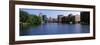 Buildings at the Waterfront, Milwaukee River, Milwaukee, Wisconsin, USA-null-Framed Photographic Print