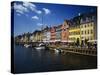 Buildings at the Waterfront, Nyhavn, Copenhagen, Denmark-null-Stretched Canvas