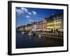 Buildings at the Waterfront, Nyhavn, Copenhagen, Denmark-null-Framed Photographic Print