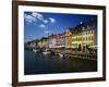 Buildings at the Waterfront, Nyhavn, Copenhagen, Denmark-null-Framed Photographic Print