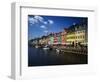 Buildings at the Waterfront, Nyhavn, Copenhagen, Denmark-null-Framed Photographic Print