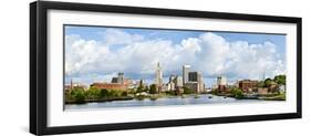 Buildings at the Waterfront, Providence River, Providence, Rhode Island, USA 2012-null-Framed Photographic Print