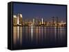 Buildings at the Waterfront, San Diego, California, USA-null-Framed Stretched Canvas