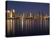 Buildings at the Waterfront, San Diego, California, USA-null-Stretched Canvas