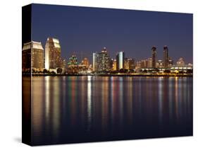 Buildings at the Waterfront, San Diego, California, USA-null-Stretched Canvas