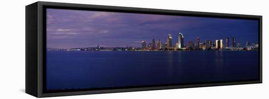 Buildings at the Waterfront, San Diego, San Diego County, California, USA-null-Framed Stretched Canvas