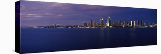 Buildings at the Waterfront, San Diego, San Diego County, California, USA-null-Stretched Canvas