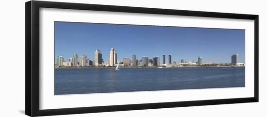 Buildings at the waterfront, San Diego, San Diego County, California, USA-null-Framed Photographic Print