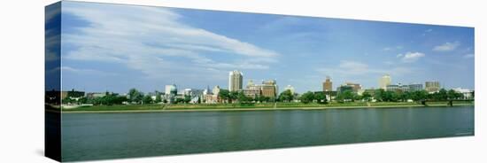 Buildings at the Waterfront, Susquehanna River, Harrisburg, Pennsylvania, USA-null-Stretched Canvas