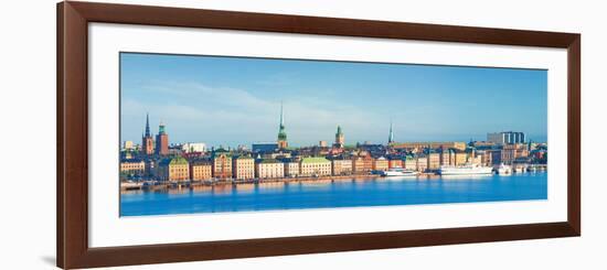 Buildings at Waterfront, Gamla Stan, Stockholm, Sweden-null-Framed Photographic Print