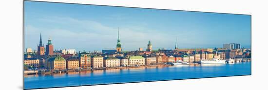 Buildings at Waterfront, Gamla Stan, Stockholm, Sweden-null-Mounted Photographic Print