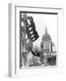 Buildings Crumble in Front/St. Paul's Ca-null-Framed Photographic Print