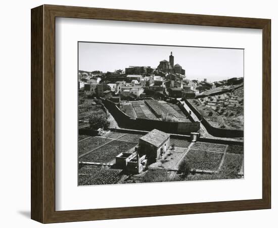 Buildings, Farm, Landscape, Spain, c. 1970-Brett Weston-Framed Photographic Print