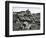 Buildings, Farm, Landscape, Spain, c. 1970-Brett Weston-Framed Photographic Print