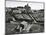 Buildings, Farm, Landscape, Spain, c. 1970-Brett Weston-Mounted Photographic Print