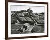 Buildings, Farm, Landscape, Spain, c. 1970-Brett Weston-Framed Photographic Print