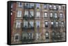 Buildings Featured on Cover of Led Zeppelin Album Physical Graffiti, St. Marks Place, East Village-Wendy Connett-Framed Stretched Canvas