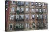 Buildings Featured on Cover of Led Zeppelin Album Physical Graffiti, St. Marks Place, East Village-Wendy Connett-Stretched Canvas