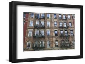Buildings Featured on Cover of Led Zeppelin Album Physical Graffiti, St. Marks Place, East Village-Wendy Connett-Framed Photographic Print