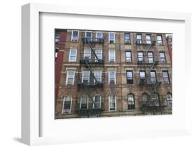 Buildings Featured on Cover of Led Zeppelin Album Physical Graffiti, St. Marks Place, East Village-Wendy Connett-Framed Photographic Print